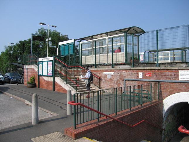 Neston platform 1 steps