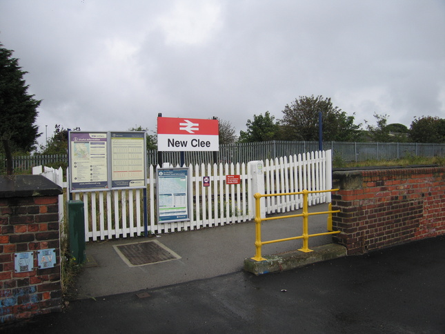 New Clee entrance