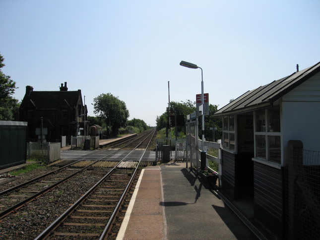New Lane platform 1 looking east