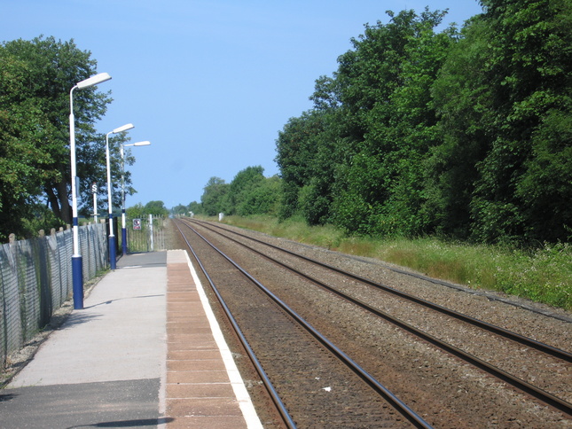 New Lane platform 1 looking west
