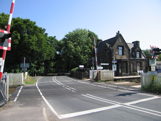 New Lane level crossing