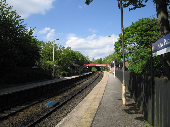 New Pudsey platform 2 looking west