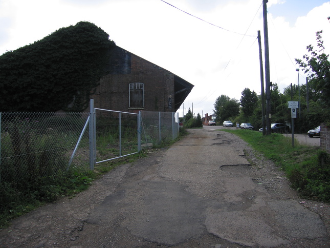 North Walsham old
building approach