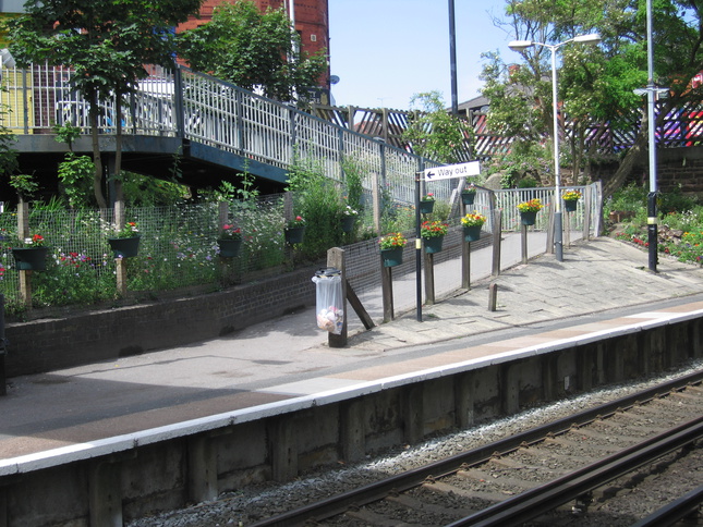 Orrell Park platform 2 exit