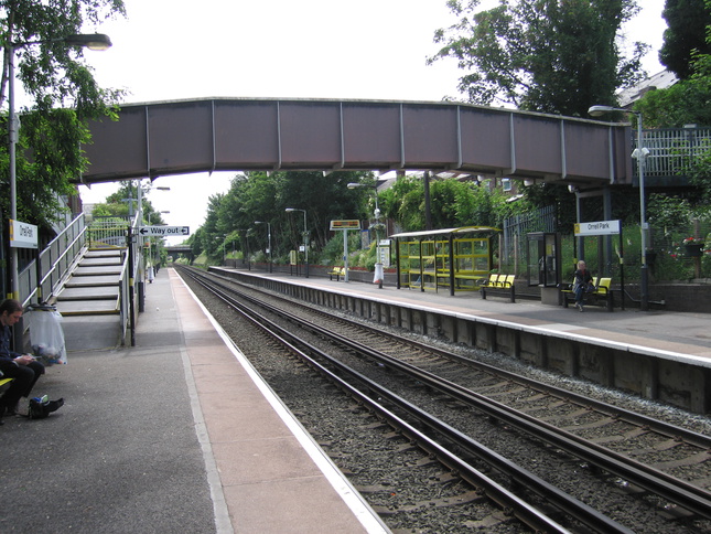 Orrell Park footbridge