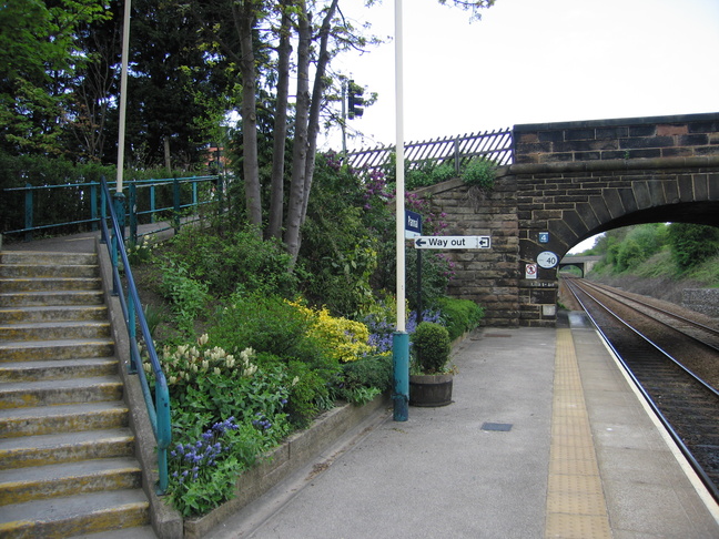 Pannal platform 2 exit