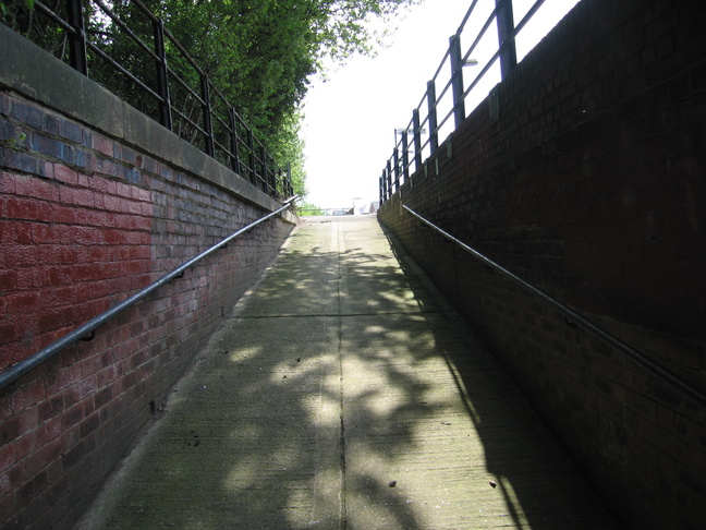 Pontefract Baghill
platform 2 subway exit
