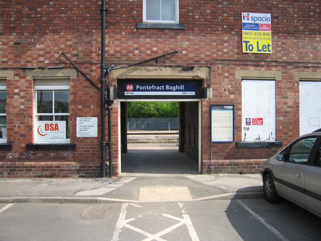 Pontefract Baghill
entrance