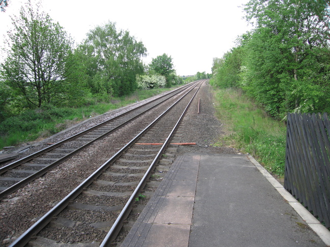 Pontefract Tanshelf platform 2
looking west