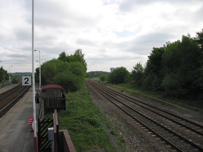 Ravensthorpe junction looking
east