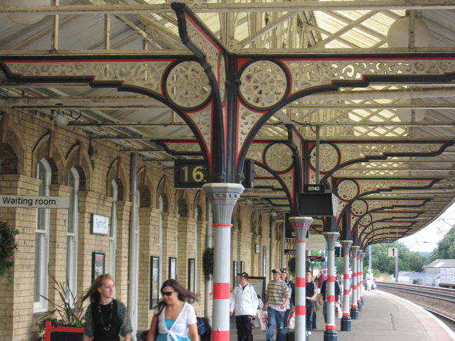 Retford platform 1 canopy