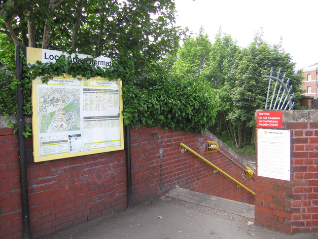 Rice Lane entrance