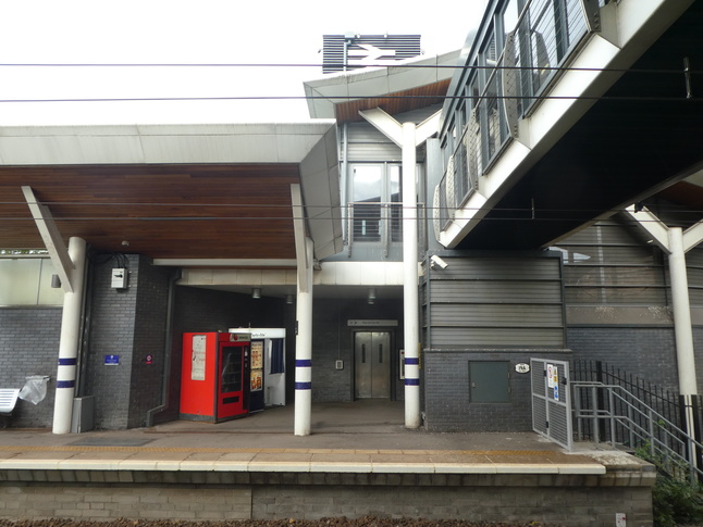 Rotherham Central platform 2 exit