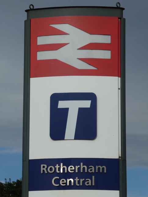 Rotherham Central sign