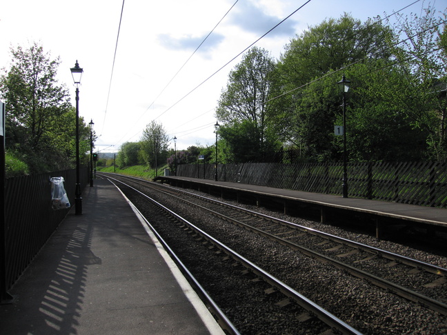 Saltaire platform 2 looking west