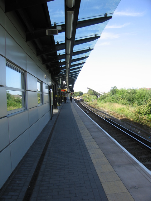 Sandhills platform 1 looking north