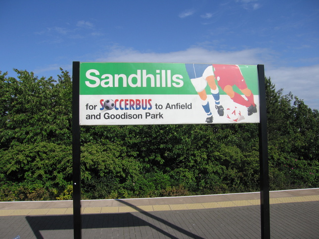 Sandhills for SOCCERBUS to Anfield
and Goodison Park