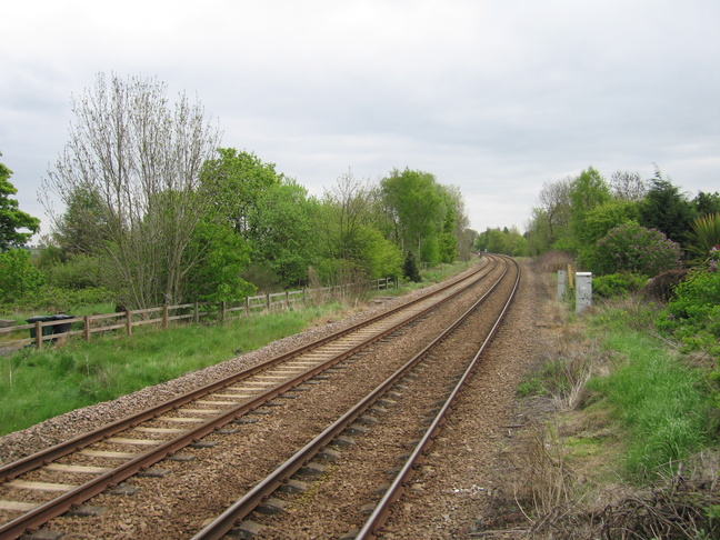 Shepley platform 2 looking east
