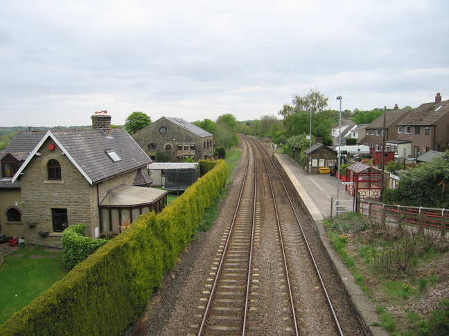 Shepley from bridge looking
east
