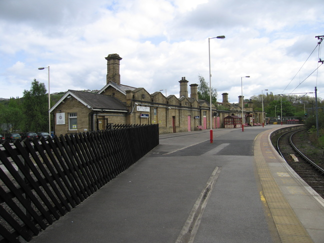 Shipley platform 5 seen from
western end