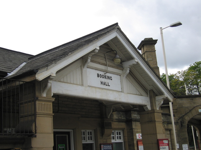 Shipley booking hall entrance