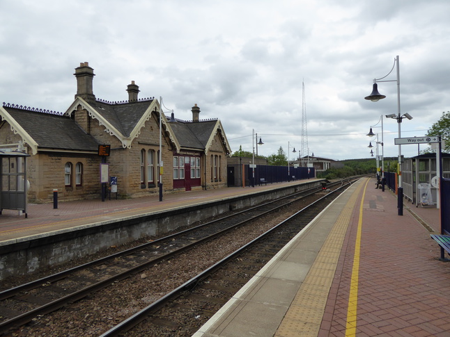 Shirebrook platform 1 looking south