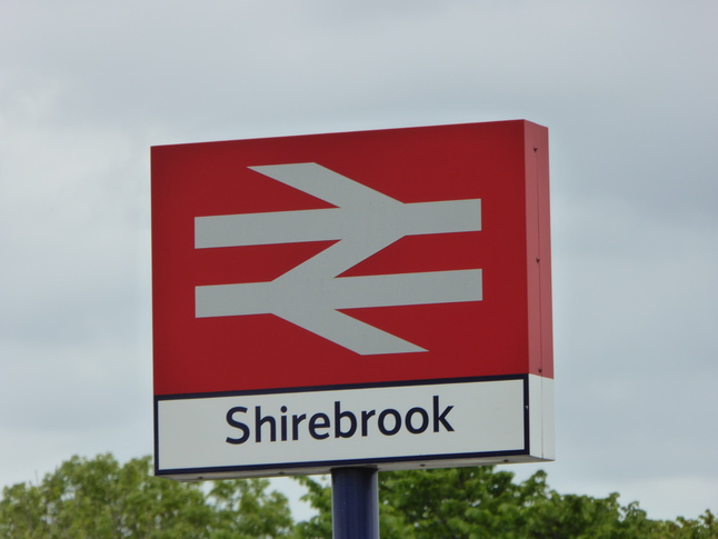 Shirebrook sign
