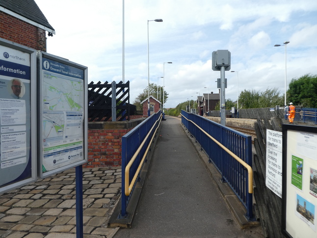 Shireoaks platform 1 ramp