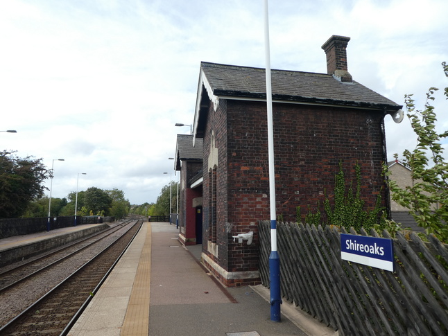 Shireoaks platform 2 building