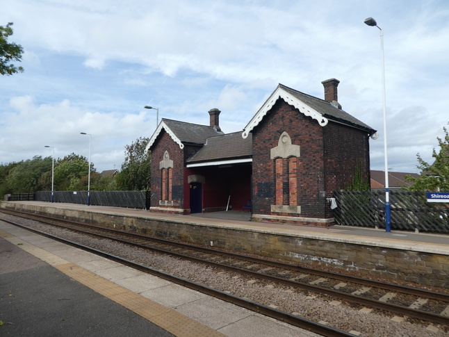 Shireoaks platform 2 seen from platform 1