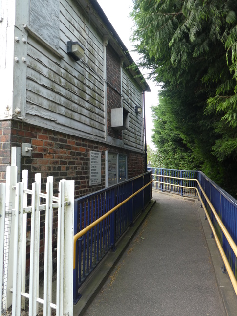 Shireoaks signalbox rear