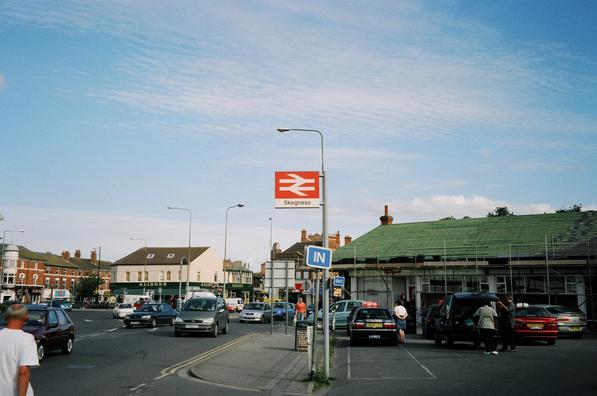 Skegness sign