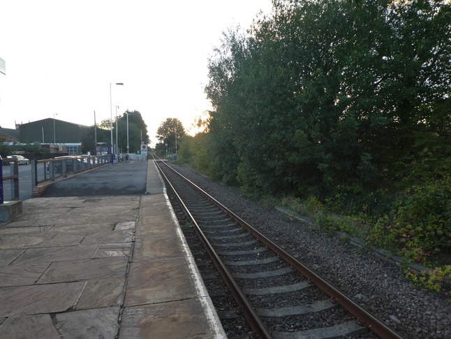Snaith platform looking west