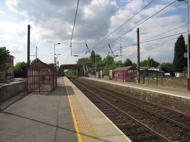 South Elmsall platform 2 looking
west