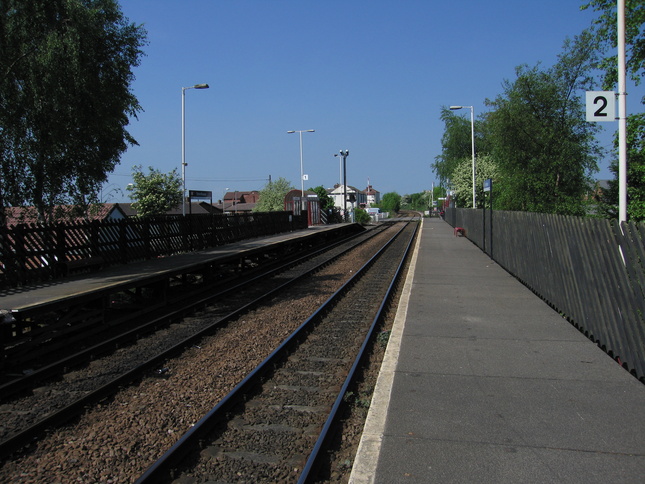 Streethouse platform 2 looking west