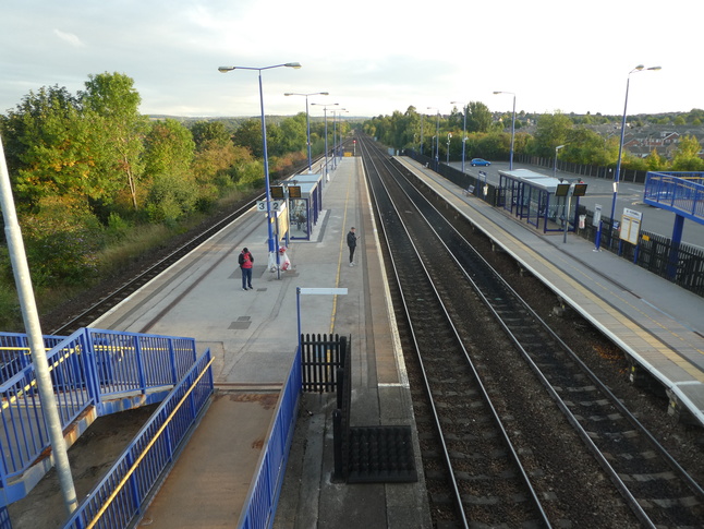 Swinton looking south from bridge