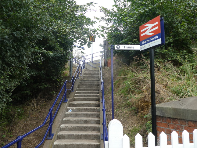 Thorne North platform 2 steps