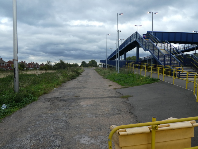 Thorne South footbridge