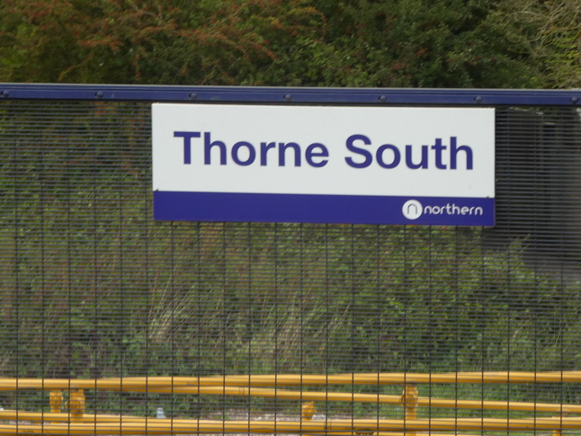 Thorne South sign