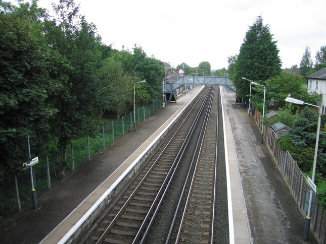 Town Green from road bridge
looking south