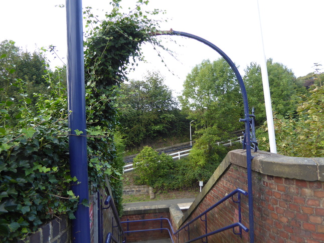 Upholland platform 1 entrance