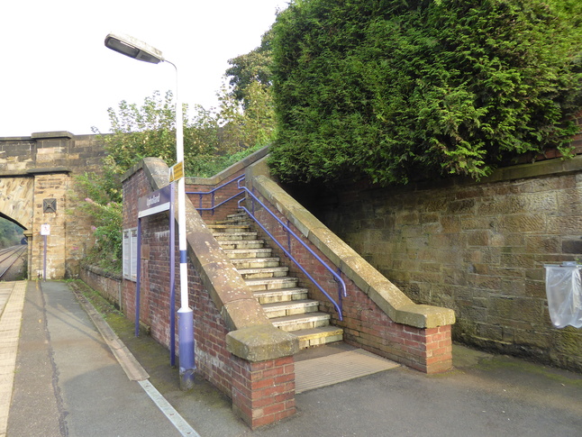 Upholland platform 1 steps