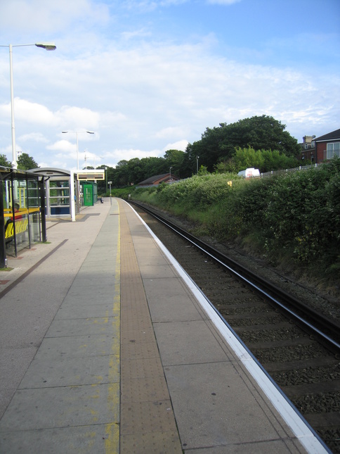 Waterloo platform 2 looking
south