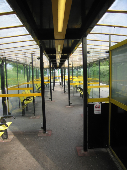 Waterloo inside shelter