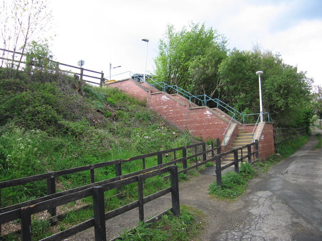 Weeton platform 1 entrance