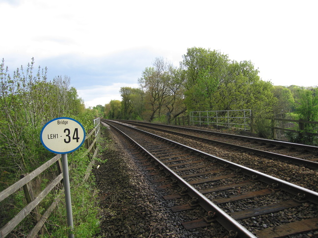 Weeton platform 1 looking south