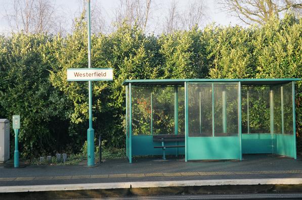 Westerfield platform 2
shelter
