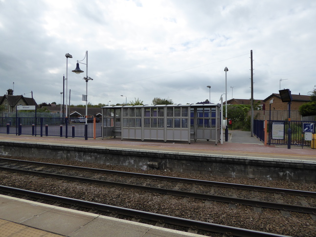 Whitwell platform 1 shelter