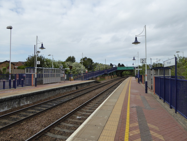 Whitwell platforms looking east