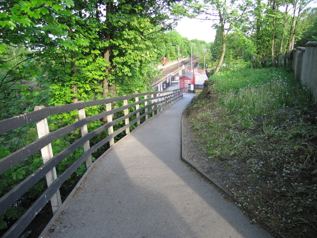 Woodlesford platform 1
entrance